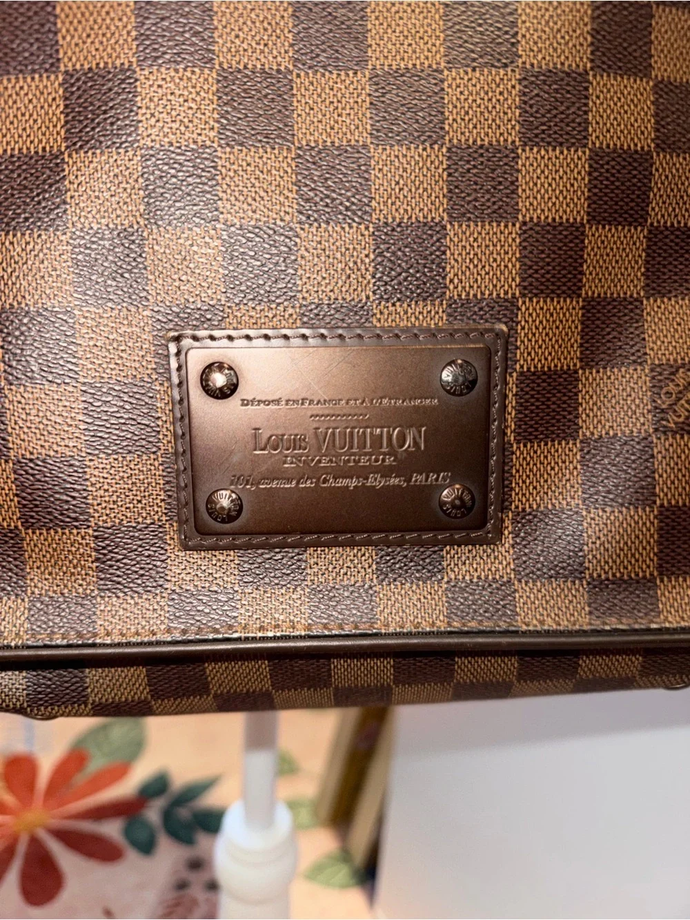 Louis Vuitton Damier Brooklyn GM Messenger Bag N51212 117550